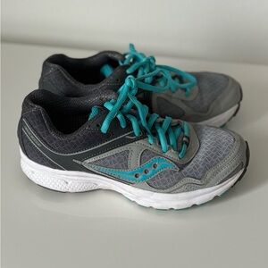Saucony Teal and Gray Women's Shoes